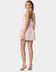 EDIKTED Pheona Strapless Scarf Mini Dress image number 4