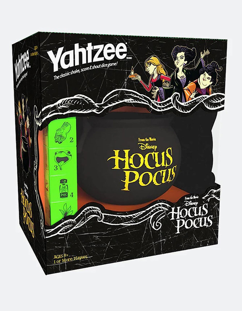 USAOPOLY x Disney Hocus Pocus Yahtzee Game image number 0