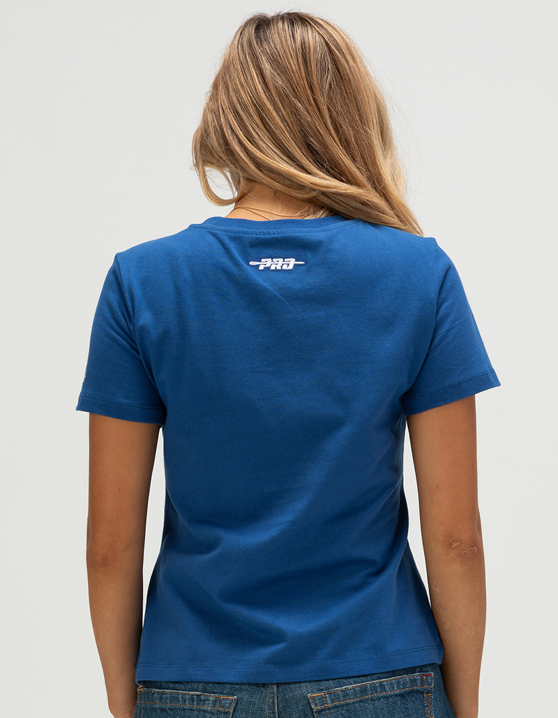 PRO STANDARD Los Angeles Dodgers Womens Baby Tee image number 3