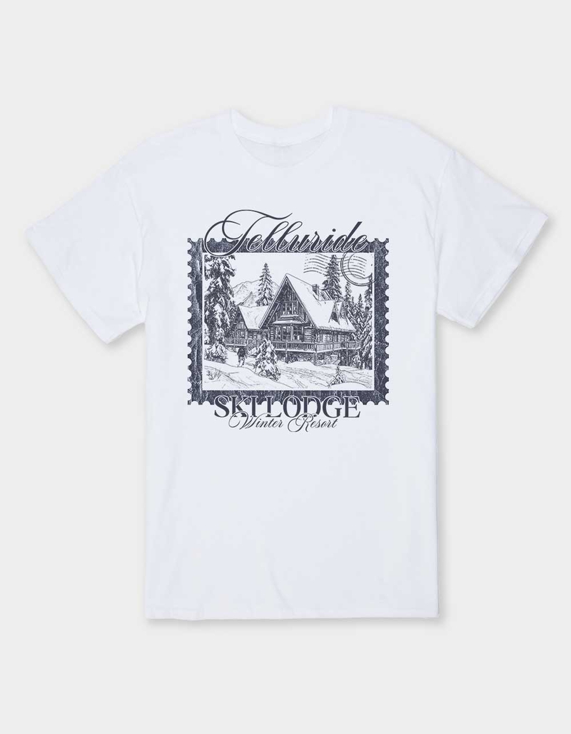 APRES SKI Telluride Ski Lodge Unisex Tee image number 0