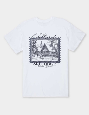 APRES SKI Telluride Ski Lodge Unisex Tee Primary Image