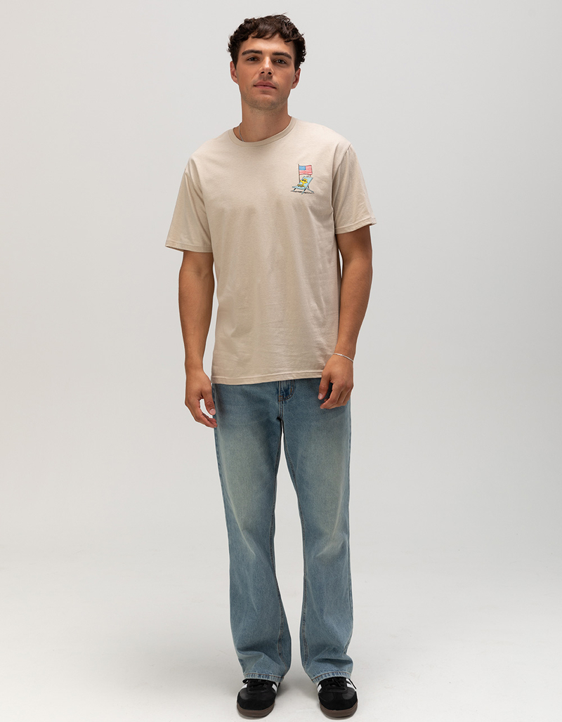 PEANUTS Woodstock America Flag Unisex Tee image number 5