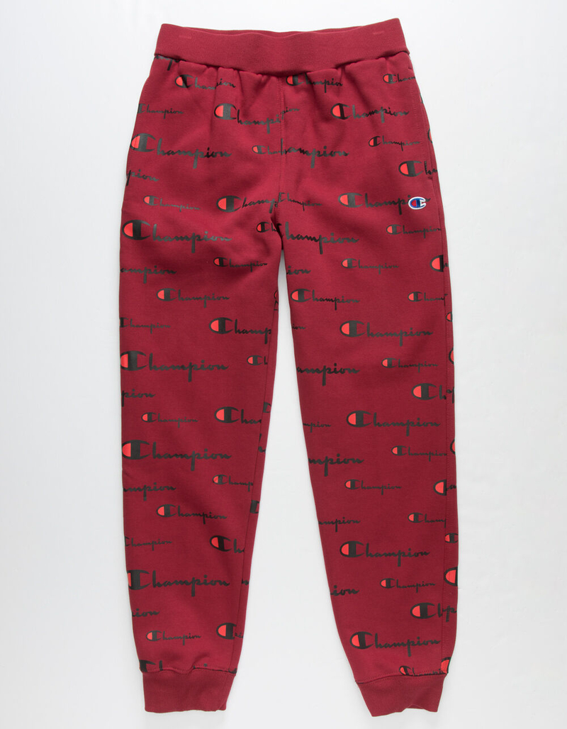 CHAMPION All Over Print Boys Sweatpants image number 0