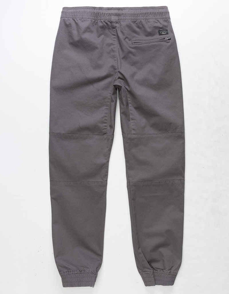 NITROUS BLACK Revival Moto Boys Jogger Pants image number 1
