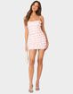 EDIKTED Nadya Ruffled Mini Dress image number 1