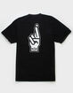 LOSER MACHINE Good Luck Fingers Mens Tee image number 1