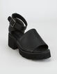 BC FOOTWEAR United Womens Black Sandals image number 1