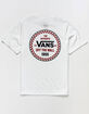 VANS Checker 66 Boys White T-Shirt image number 1