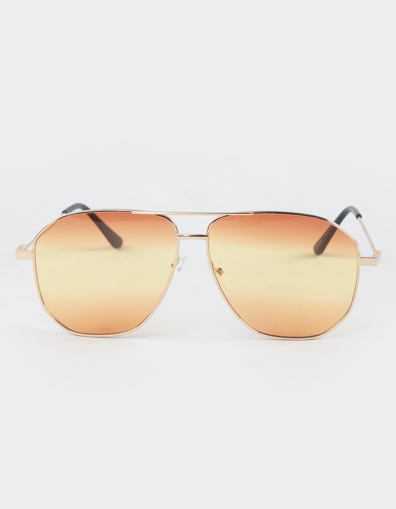 RSQ Aviator Metal Sunglasses image number 1