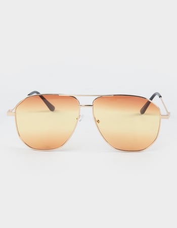 RSQ Aviator Metal Sunglasses Alternative Image