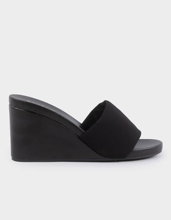BAMBOO New Age Womens Wedge Sandals Primary Image