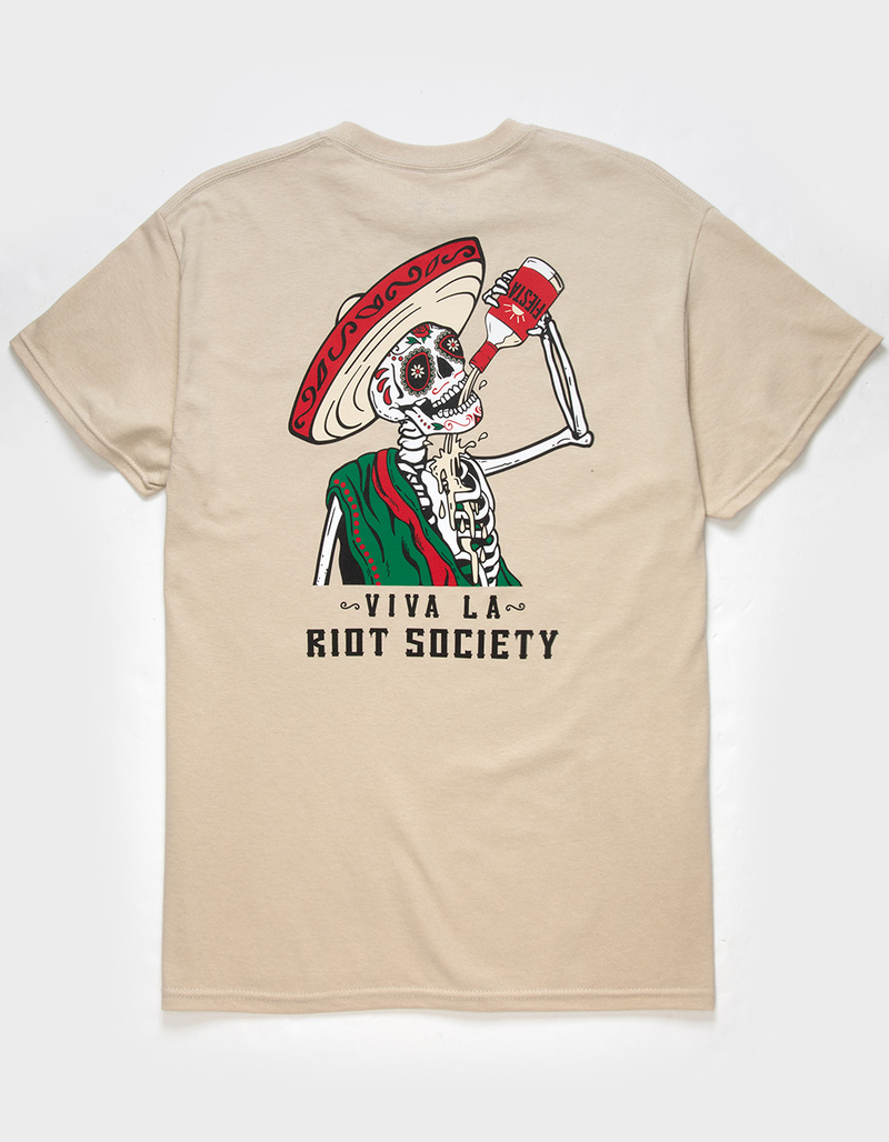 RIOT SOCIETY Fiesta Viva La Riot Society Mens Tee image number 0