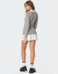 EDIKTED Two In One Collared Sweater Dress image number 5