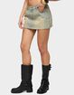EDIKTED Chiara Denim Micro Skirt image number 2