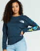 THE NORTH FACE Himalayan Bottle Source Womens Teal Blue Tee image number 2