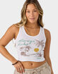 O'NEILL Always Aloha Womens Crop Tank Top image number 1