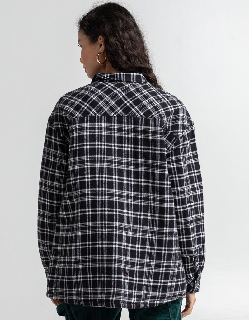 DICKIES Flannel Oversized Womens Jacket image number 2
