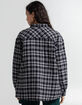 DICKIES Flannel Oversized Womens Jacket image number 3