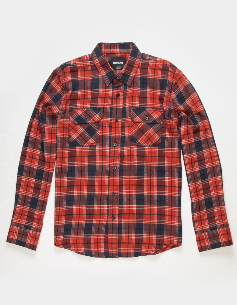 RSQ Mens Plaid Flannel image number 1
