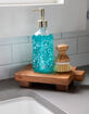 NATURAL LIFE Doodles Glass Soap Dispenser image number 3