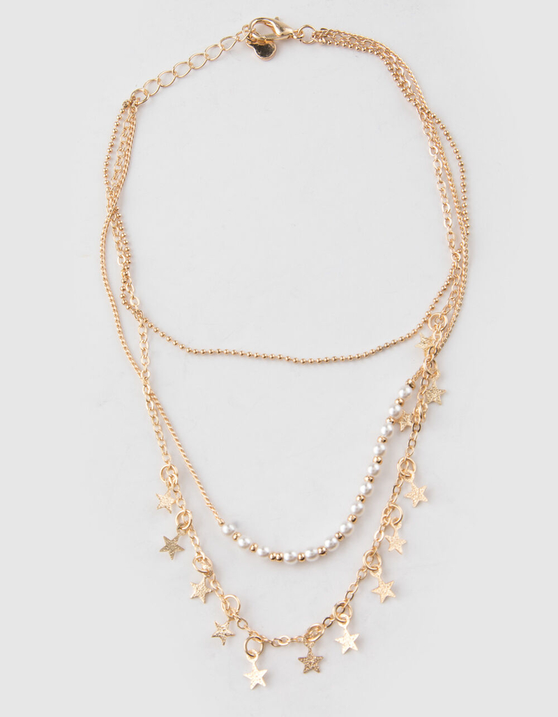 FULL TILT Star Chain Anklet image number 0