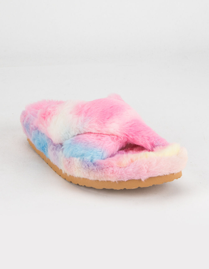 steve madden pink slippers