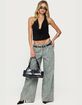 EDIKTED Blaze Distressed Low Rise Jeans image number 5