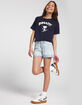 RSQ Girls Stripe Roll Baggy Shorts image number 3
