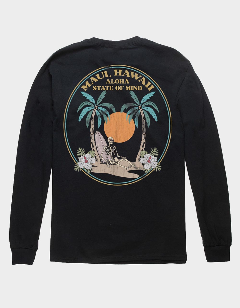 HAWAII Maui Aloha State Of Mind Unisex Long Sleeve Tee image number 0