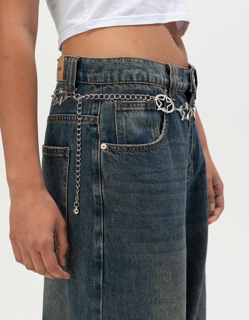 Y2K Star Chain Belt image number 3