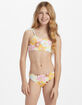 BILLABONG Flower Power Girls Reversible Bralette Bikini Set image number 1