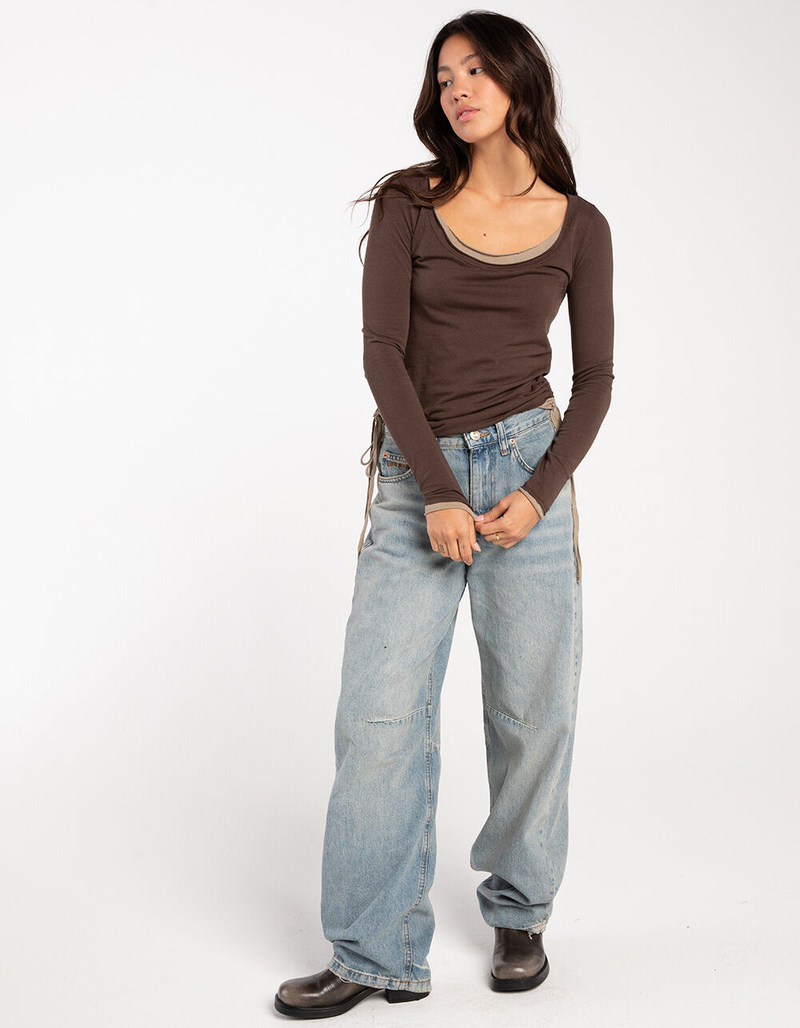 BDG Urban Outfitters Logan Loose Fit Womens Jeans image number 5