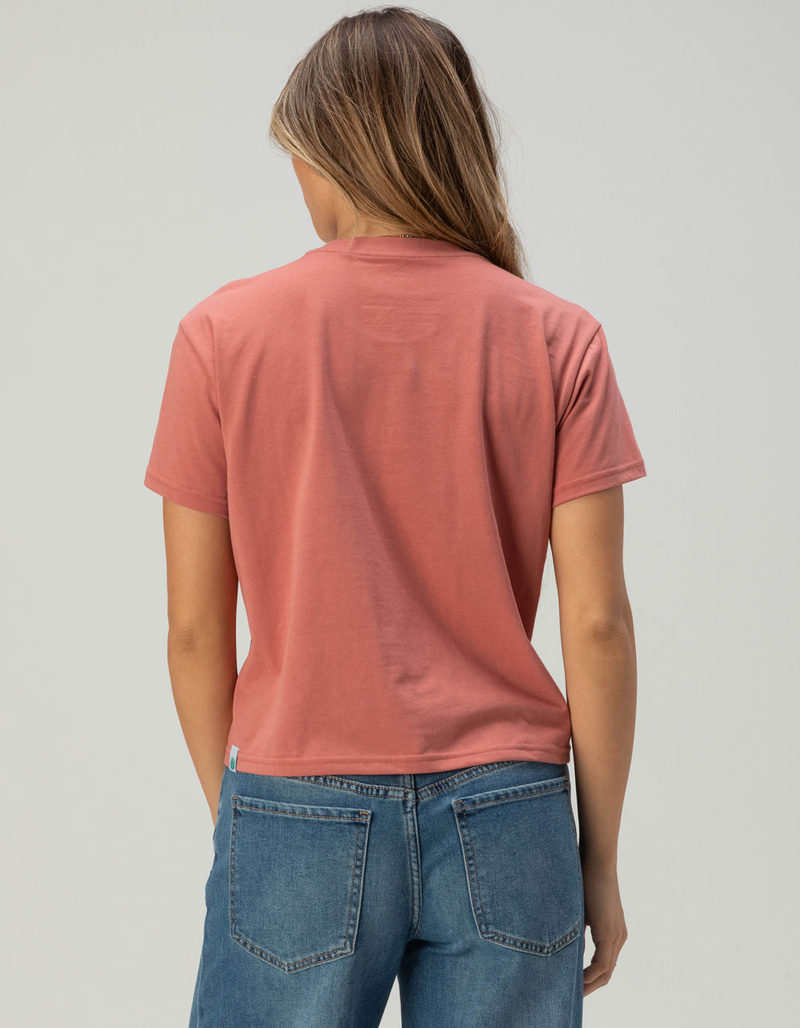 SENDERO PROVISIONS CO. Cosmic Cowboy Womens Crop Tee image number 3