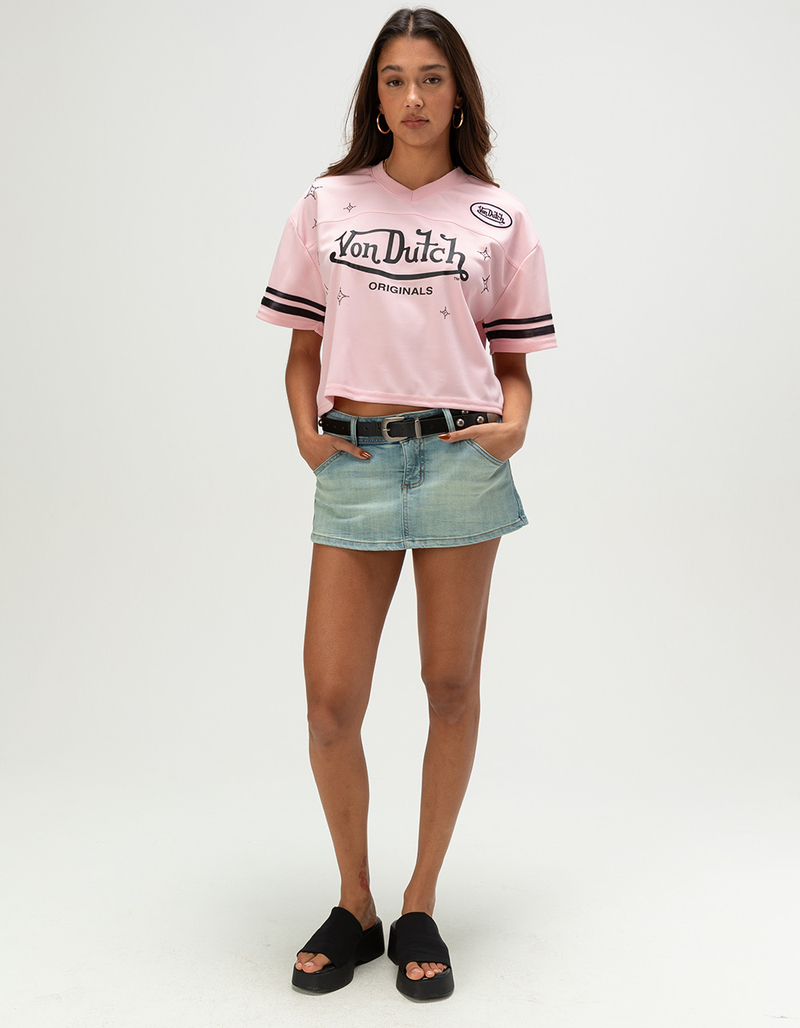 VON DUTCH Womens V-Neck Jersey image number 1