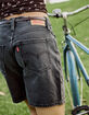 LEVI'S '94 Baggy Womens Mid Rise Denim Shorts - Wandering Spirit Clean image number 5