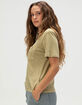 BRIXTON Carefree Womens Pocket Tee image number 3