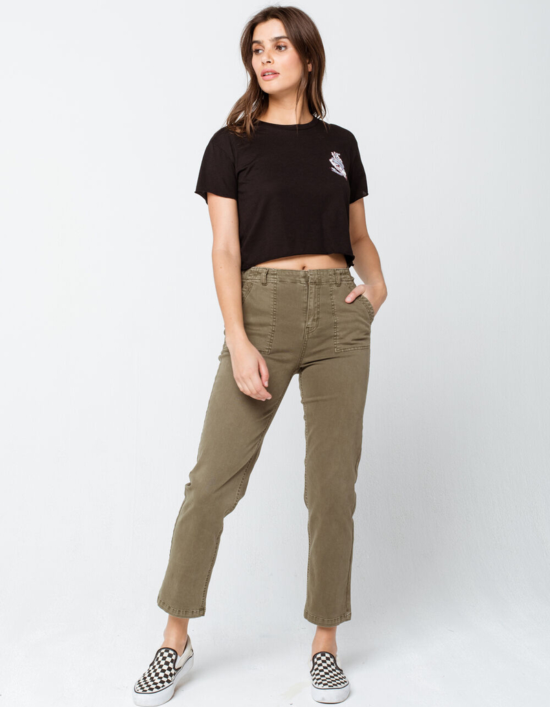 SANTA CRUZ Snake Bite Womens Crop Tee image number 3