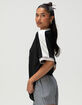 NIKE Sportswear Womens V-Neck Jersey Top image number 3