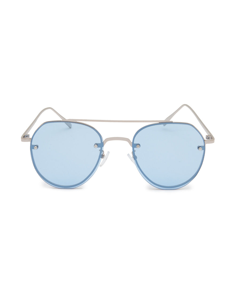 FULL TILT Rin Blue Aviator Sunglasses image number 1