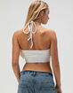 NIKE Sportswear Chill Terry Womens Crop Halter Top image number 4