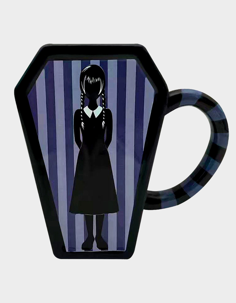 WEDNESDAY What Would Wednesday Do Coffin Mug image number 0