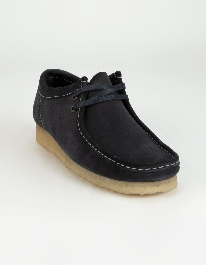 CLARKS Wallabee Mens Shoes - CHARC - 377867110