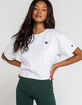 CHAMPION Heritage Womens Heather Gray Crop Tee image number 1