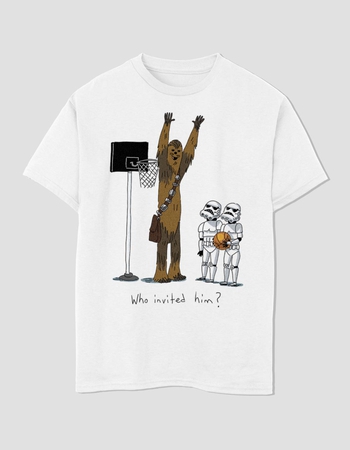 STAR WARS Chewie Basketball Unisex Kids Tee Primary Image
