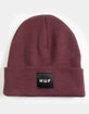 HUF Essentials Box Logo Mens Beanie image number 1