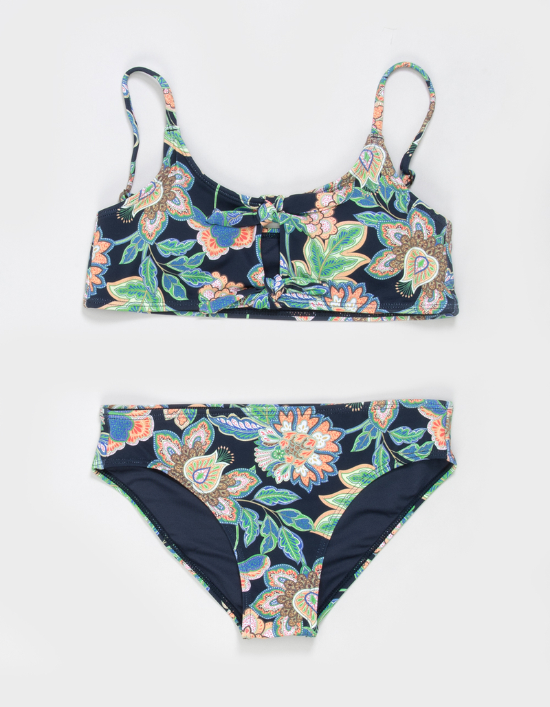 O'NEILL Mermaid Floral Girls Bralette Bikini Set image number 0