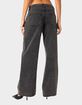 EDIKTED Raelynn Washed Low Rise Jeans image number 5