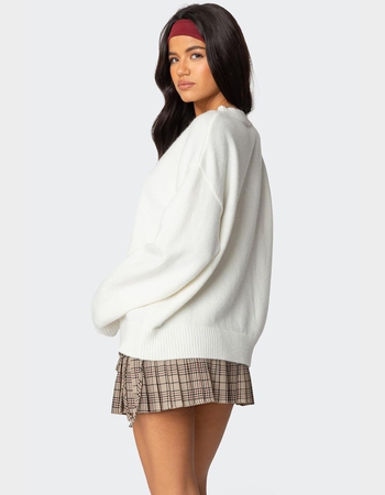 EDIKTED So Preppy Sweater Alternative Image