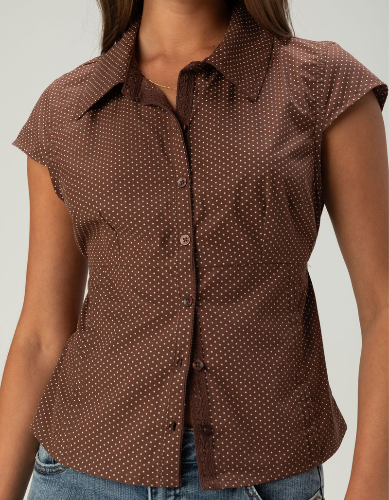 RSQ Womens Button Up Shirt image number 4