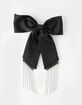 FULL TILT Oversized Rhinestone Bow Pin image number 1